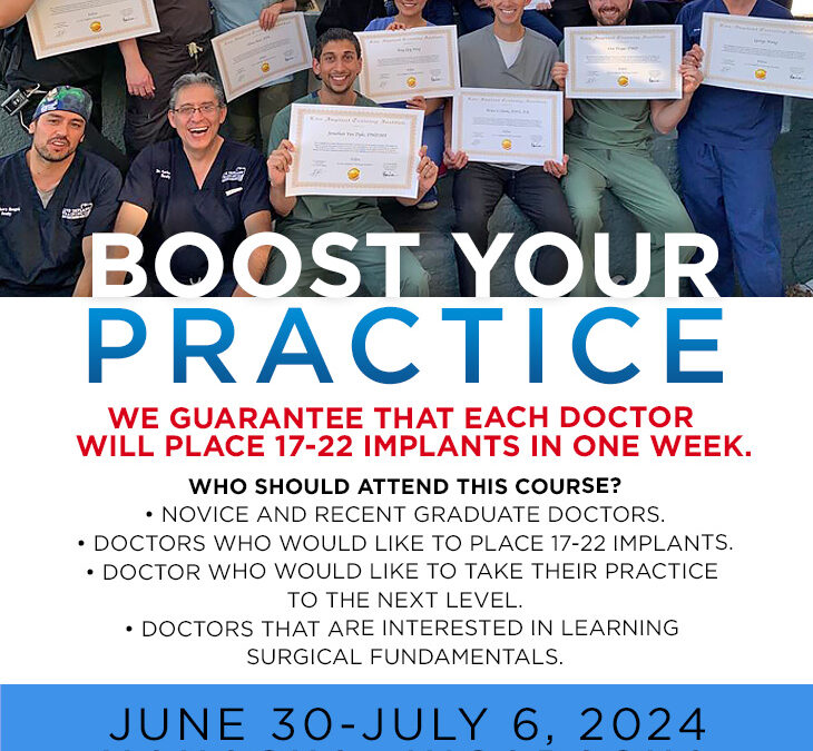 Live Implant Training course l Dental Hands-on Course June, 2024